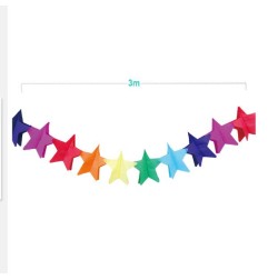 STRISCIA DECORATIVA STELLE 3MT