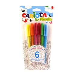 CARIOCA PENNA A SFERA BLISTER 6PZ