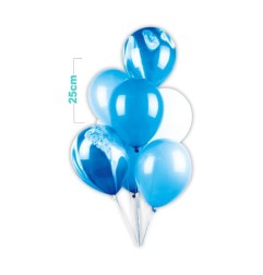 SET DI PALLONCINI BLU 7PZ