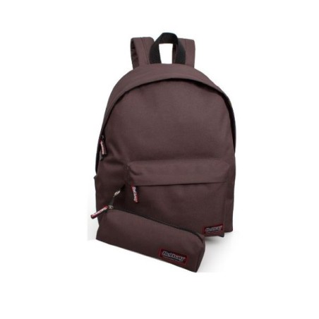 ZAINO MONOC.40CM+TOMBOLINO MARRONE