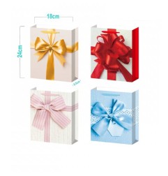 SACCHETTO REGALO PAPILLON M 18X24X8.5CM