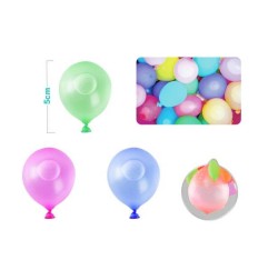 PALLONCINI D'ACQUA COLORE MISTO 5CM 10PZ