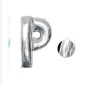PALLONCINO MYLAR LETTERA P ARGENTO 110CM