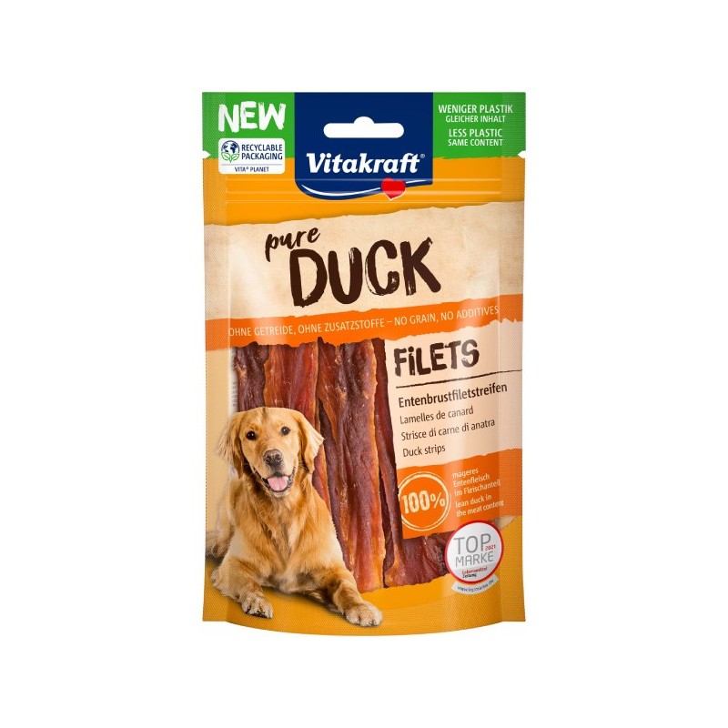 DUCK STRISCE DI CARNE DI ANATRA 80GR