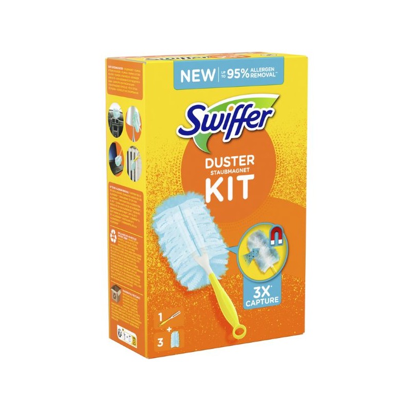 SWIFFER DUSTER KIT + 3 PIUMINO