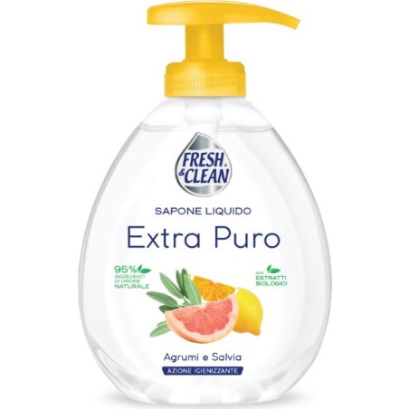 FRESH & CLEAN SAPONE LIQUIDO AGRUMI E SALVIA 300ML