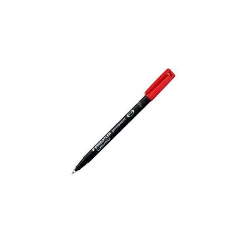 STAEDTLER PENNA LUMOCOLOR F ROSSO 0,6MM