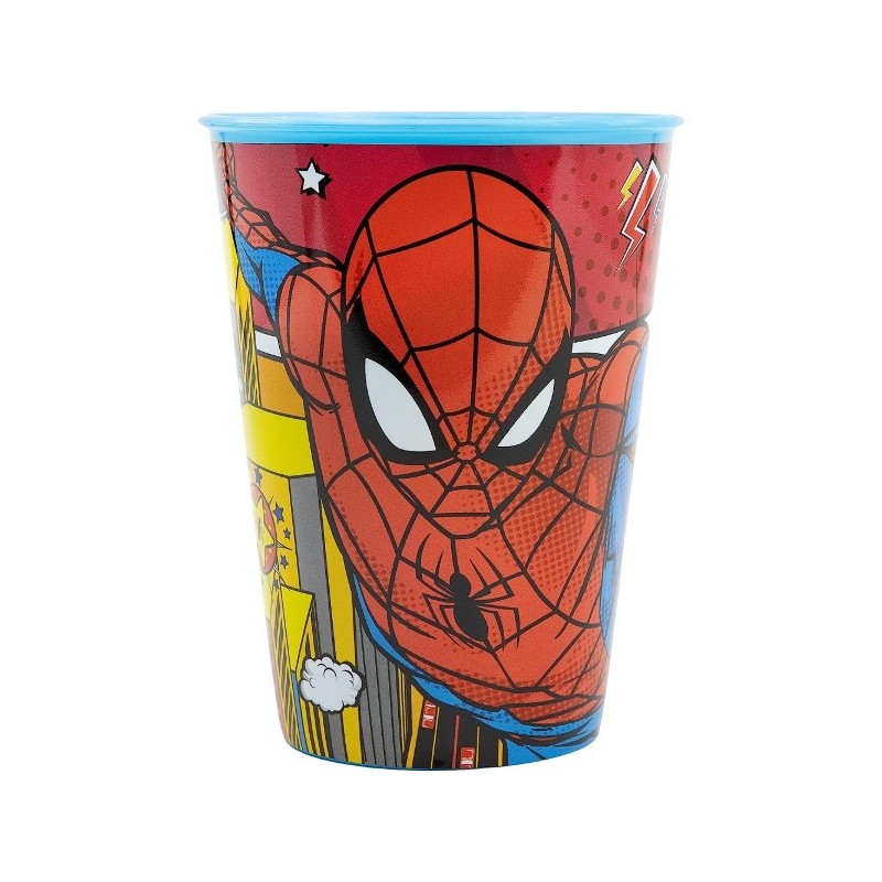 FOOD BICCHIERE 260ML SPIDERMAN