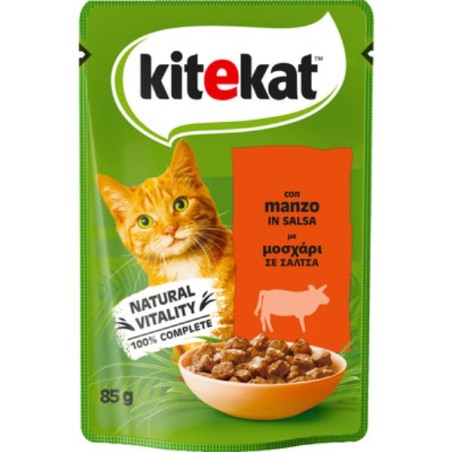 KITEKAT GATTO MANZO IN SALSA GR.85