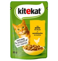 KITEKAT GATTO POLLO IN SALSA GR.85