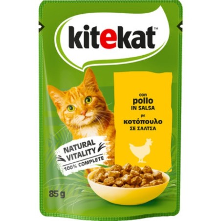 KITEKAT GATTO POLLO IN SALSA GR.85