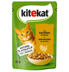 KITEKAT GATTO TACCHINO IN SALSA GR.85