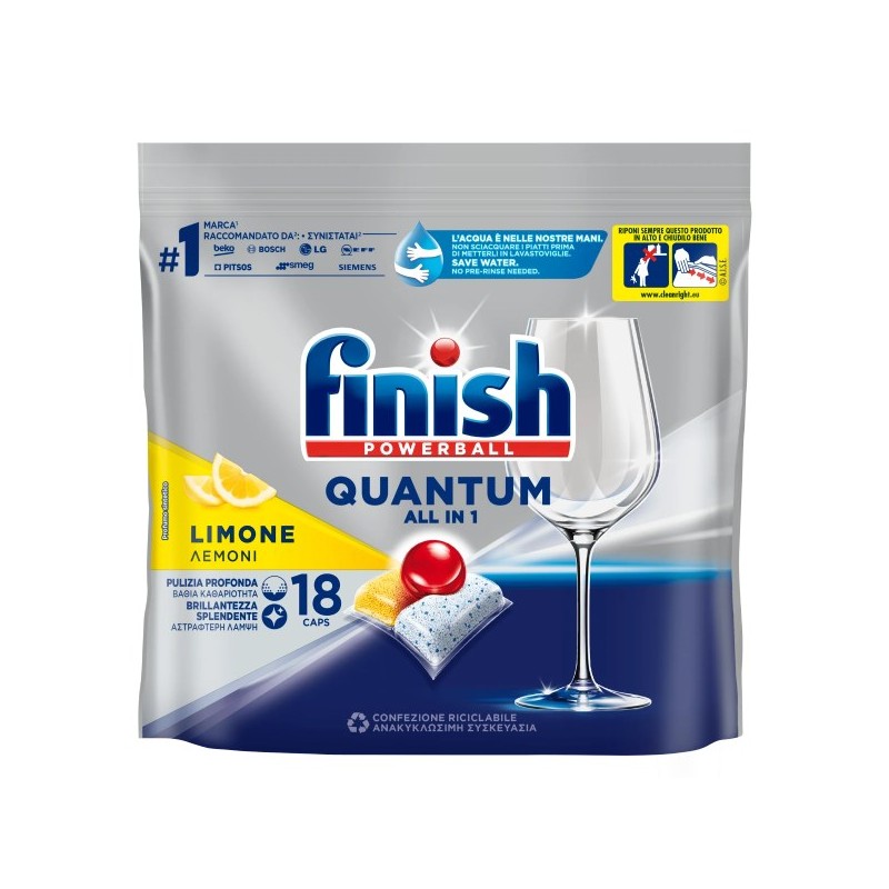 FINISH TABS QUANTUM ALL IN 1 LIMONE 18PZ