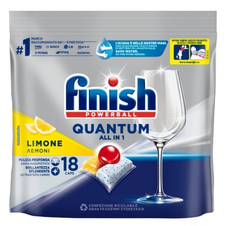 FINISH TABS QUANTUM ALL IN 1 LIMONE 18PZ