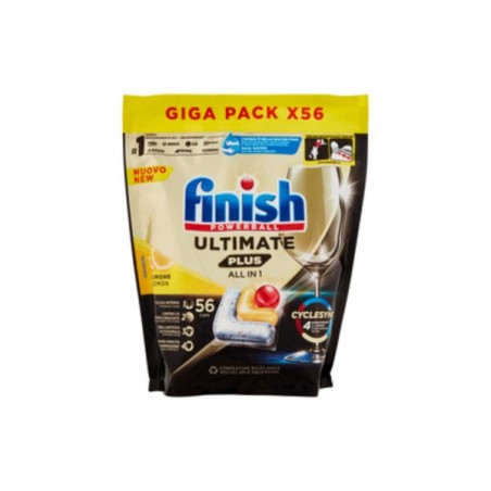 FINISH TABS ULTIMATE PLUS LIMONE 56PZ