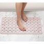 TAPPETO VASCA ANTISCIVOLO36X66CM ROSA C