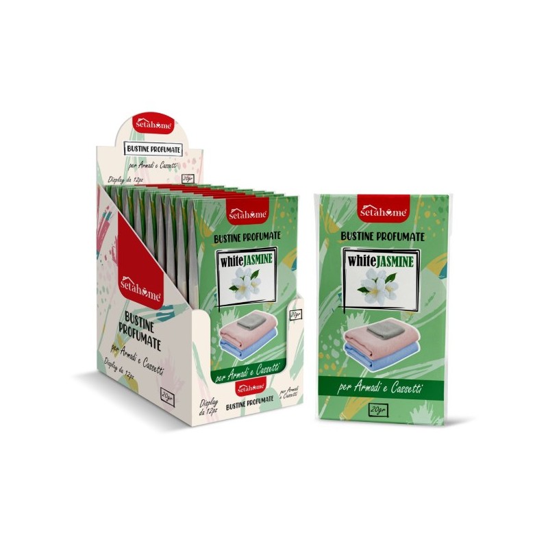 BUSTINE PROFUMATEPER ARMADI E CASSETTI JASMINE