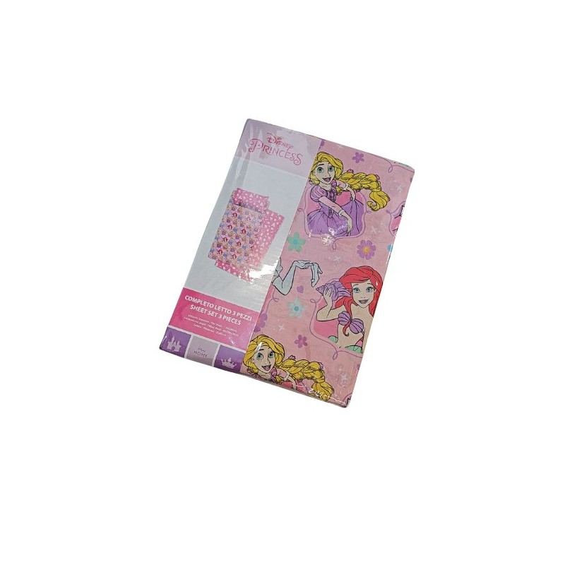 LENZUOLA COTONE SINGOLE  PRINCIPESSE DISNEY