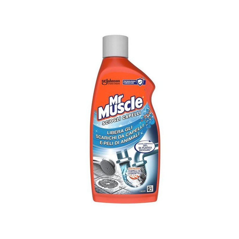 MR MUSCLE SCIOGLICAPELLI GEL 500ML