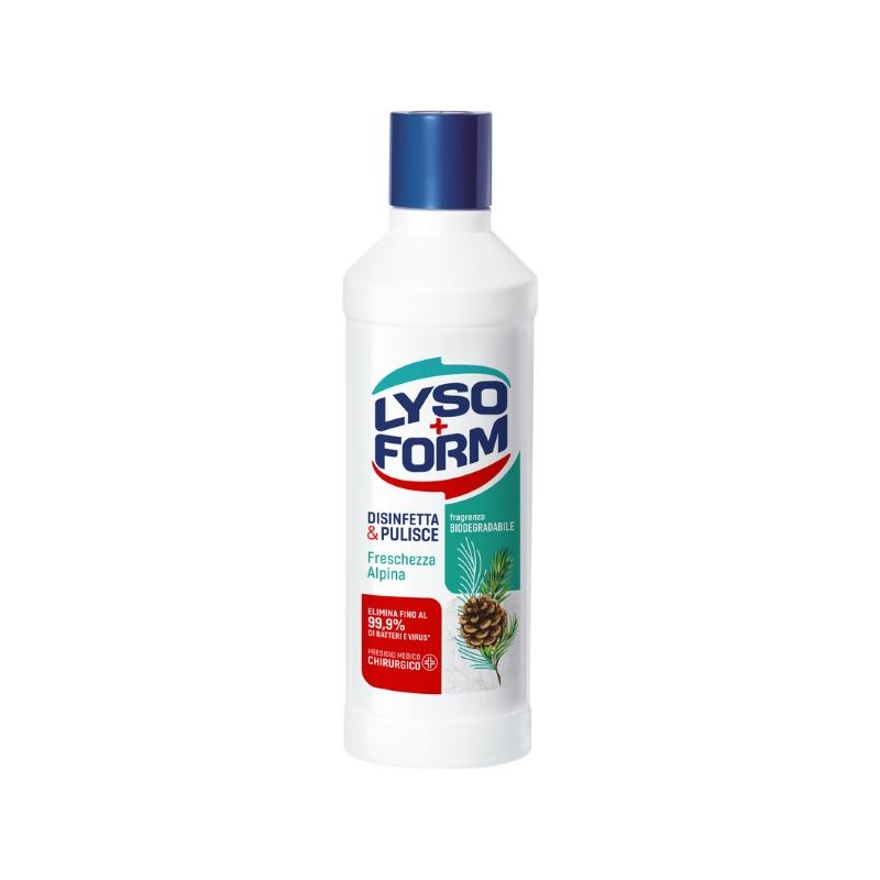 LYSOFORM CASA PAVIMENTI FRESCHEZZA ALPINA 1100ML