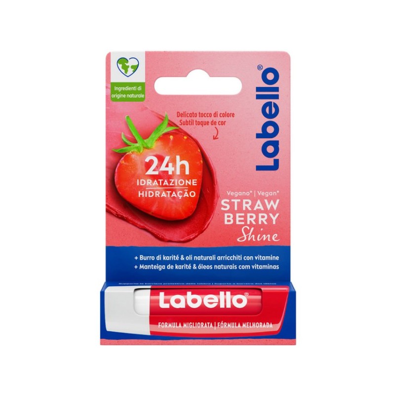 LABELLO NEW STRAWBERRY SHINE 5,5ML