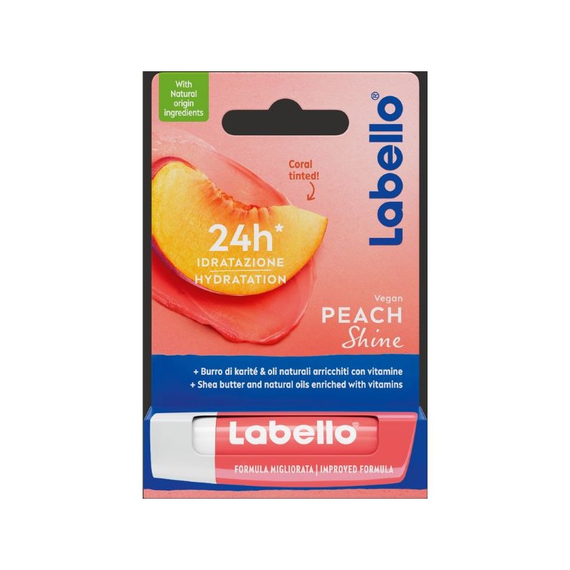 LABELLO NEW PEACH SHINE 5,5ML