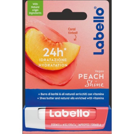 LABELLO NEW PEACH SHINE 5,5ML