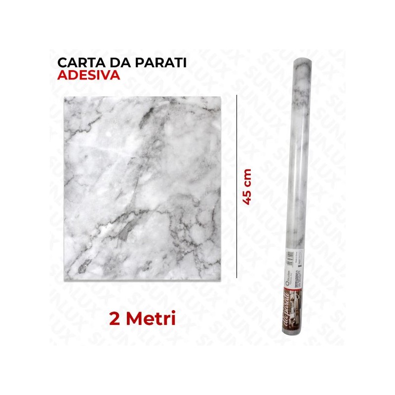 CARTA DA PARATI ADESIVA 45CMX2MT