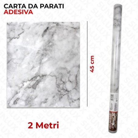 CARTA DA PARATI ADESIVA 45CMX2MT