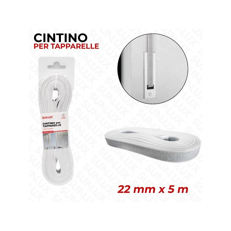 SUNLUX CINTINO PER TAPPARELLE 22MMX5MT