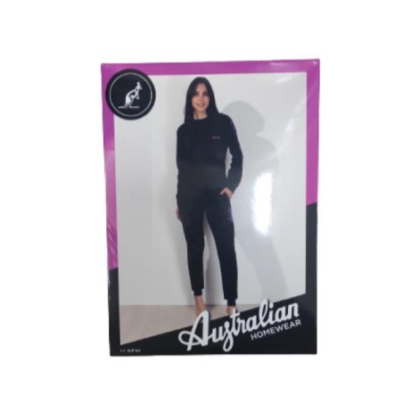 TUTA DONNA FELPA GIROCOLLO AUSTRALIAN AUF144