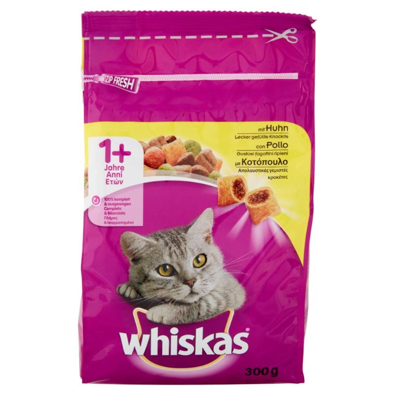 WHISKAS CROCCANTINI POLLO 300GR