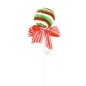 PICK SFERA CANDY VERDE/ROSSO 23CM M.2328