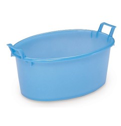 BACINELLA OVALE 65 CM BLU