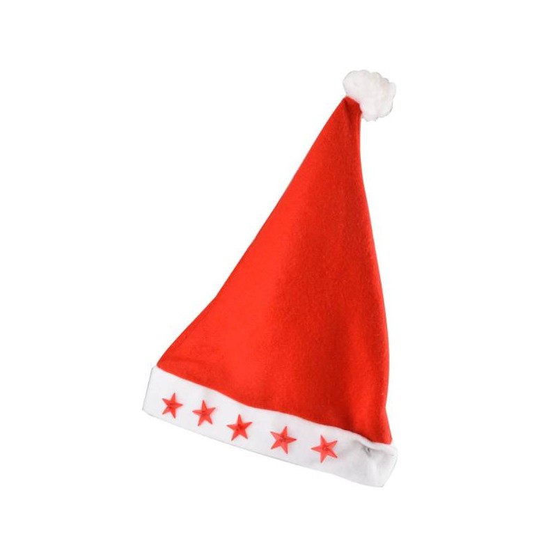 CAPPELLO BABBO NATALE C LUCI