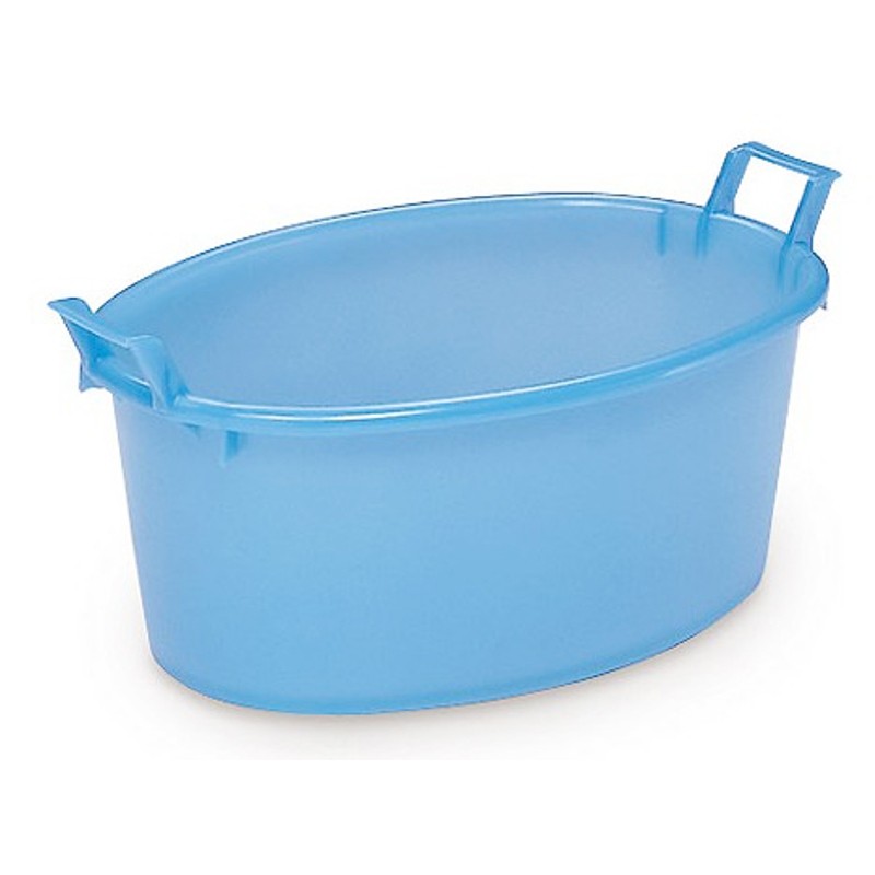BACINELLA OVALE 80 CM BLU