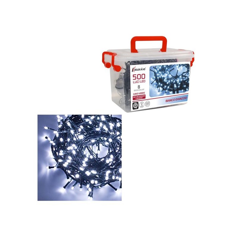 FILO LED 500 GHIACCIO IN BOX