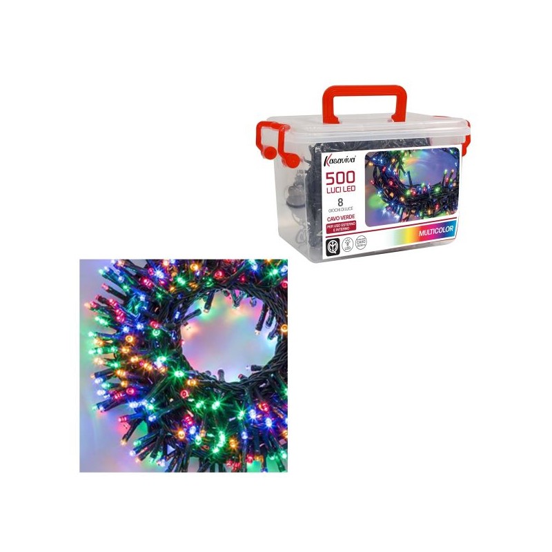 FILO LED 500 MULTICOLOR IN BOX