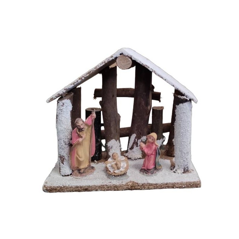 CAPANNA NATIVITA  15X7X10CM PR 22031