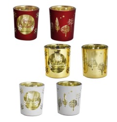 PORTACANDELA CHRISTMAS 5,5X6,5CM ASS