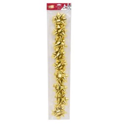 COCCARDA METALLIZZATA 5CM 9PZ ORO