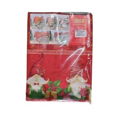 TOVAGLIA NATALIZIA FOLLETTO IRGE 140X180CM