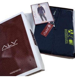 TUTA UOMO ALVIERO MARTINI FELPA FULL ZIP CON CAPPUCCIO