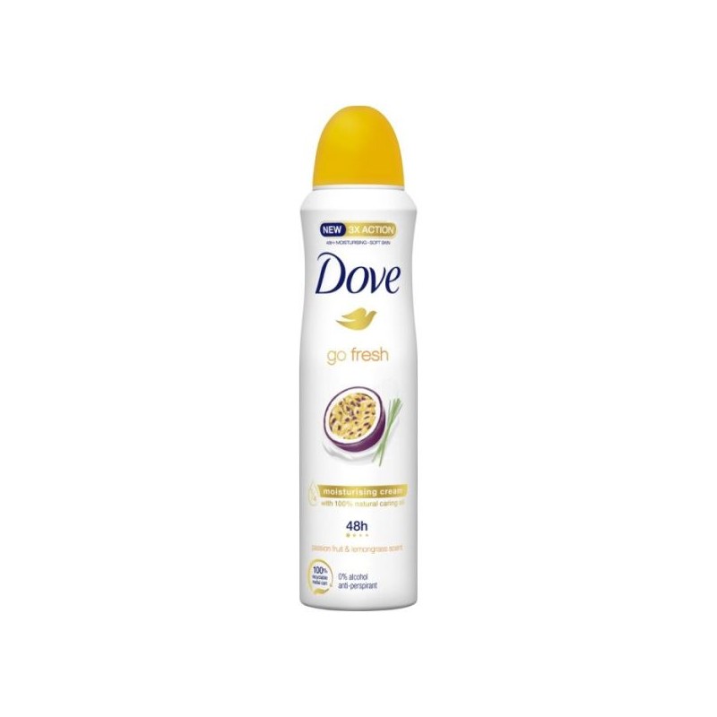 DOVE DEO SPRAY 150 ML GO FRESH PASSION FRUIT