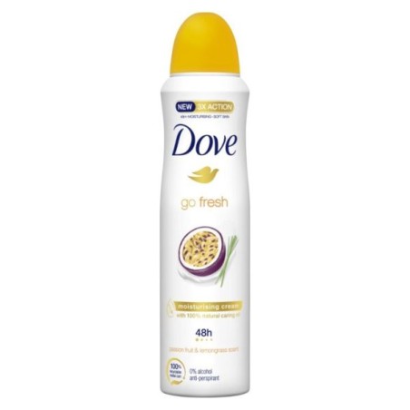 DOVE DEO SPRAY 150 ML GO FRESH PASSION FRUIT