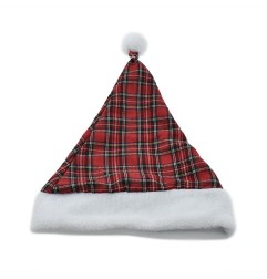 CAPPELLO NATALE SCOZZESE 28X38CM