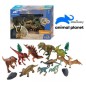 ANIMAL PLANET SCATOLA DINOSAURI 15PZ D60