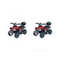 MINI QUAD RACING 6V DELUXE ROSSO 1188-A-