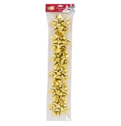 COCCARDA METALLIZZATA 6CM 6PZ ORO