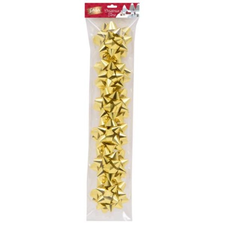 COCCARDA METALLIZZATA 6CM 6PZ ORO